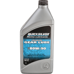Масло трансмиссионное 1 л Quicksilver Premium Gear Lube 80W90 (858058QB1)
